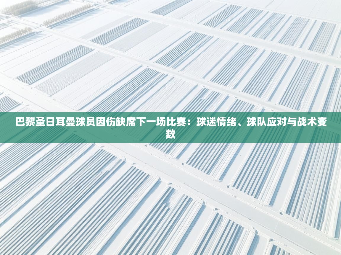 巴黎圣日耳曼球员因伤缺席下一场比赛：球迷情绪、球队应对与战术变数  第2张